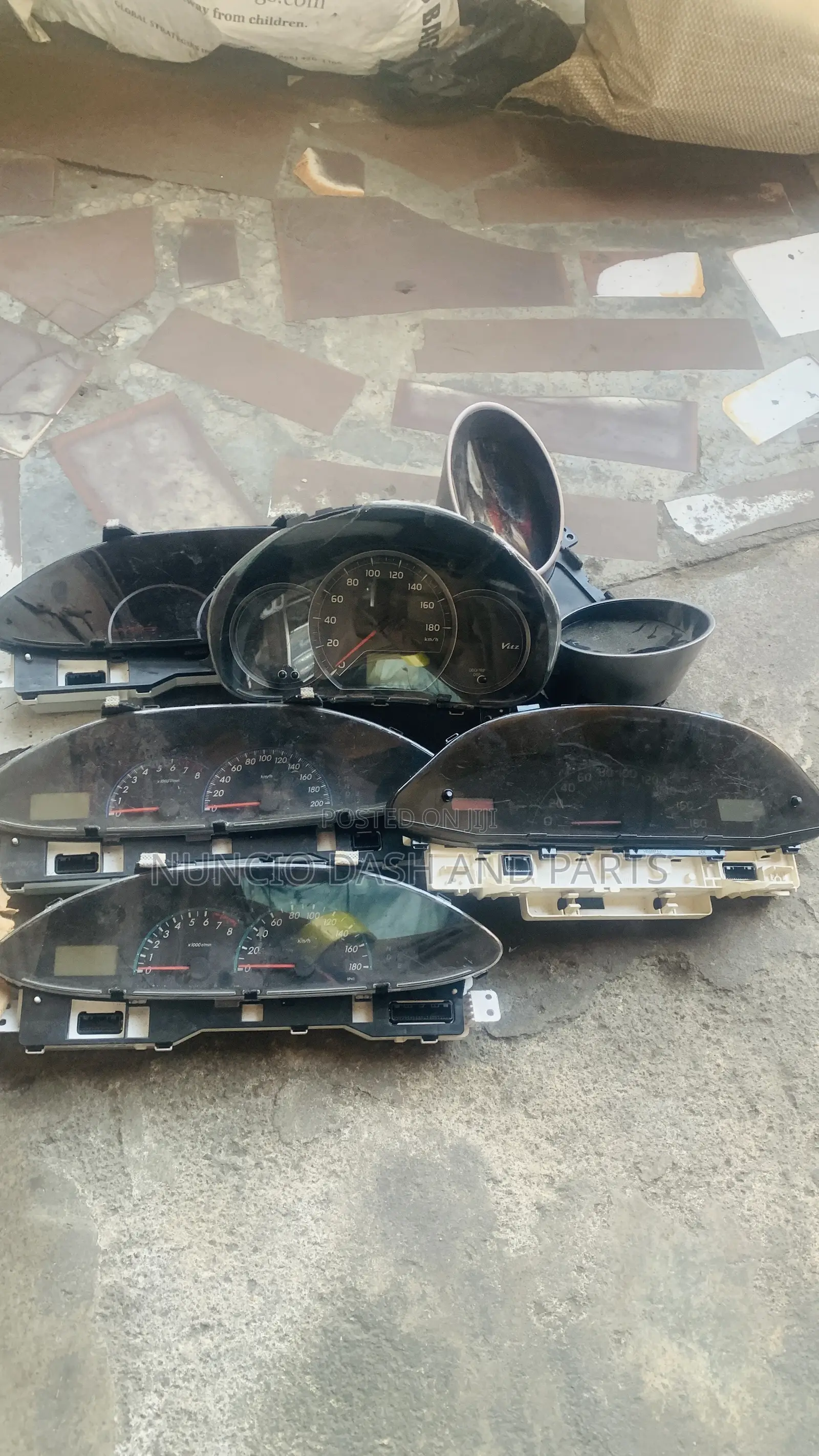 Toyota Yaris / Belta 2010 Meter Board and Screen