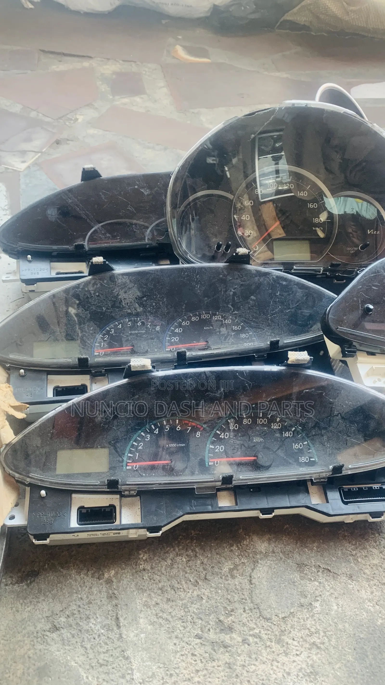 Toyota Yaris / Belta 2010 Meter Board and Screen