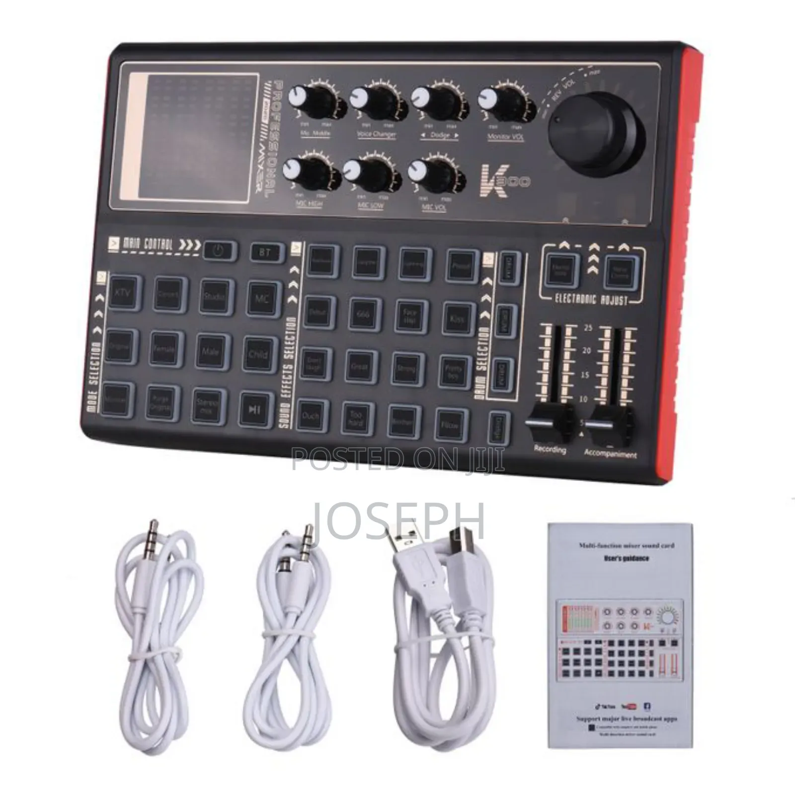 Live Sound Card Mixer