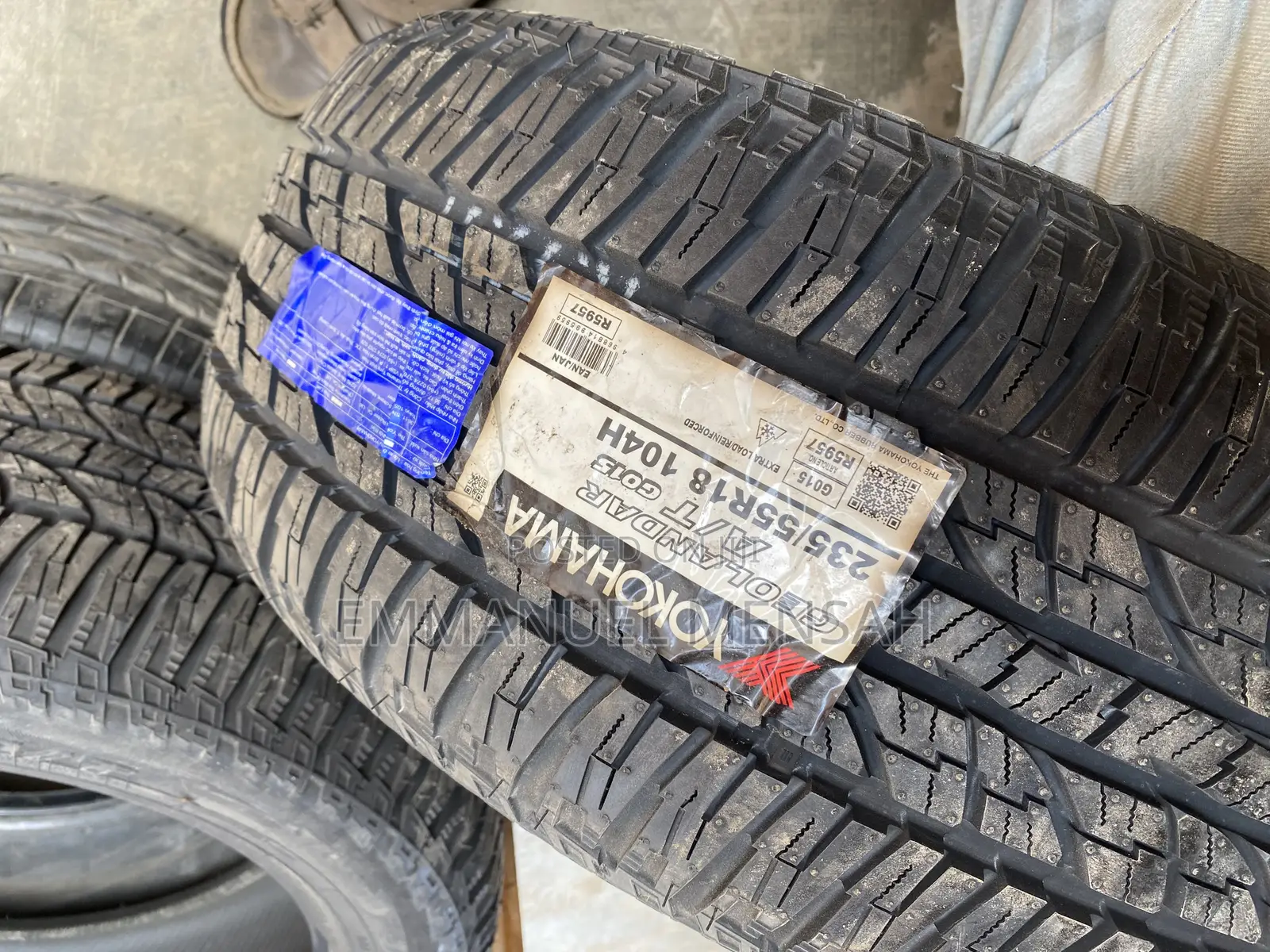 235/55r18 Yokohama Geolandar a/T G015 - All-Terrain Tire