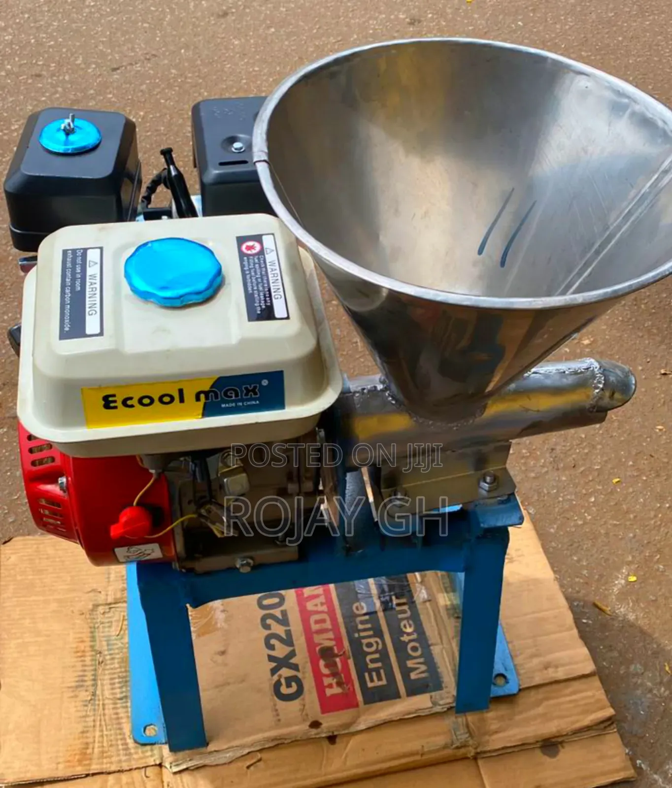 Commercial Fufu Machine With Engine