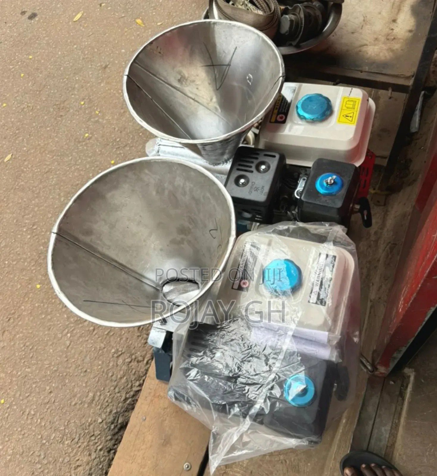 Commercial Fufu Machine With Engine