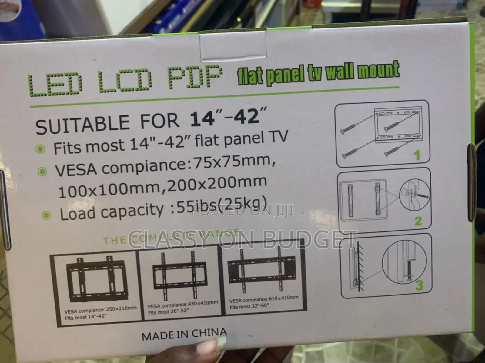 Tv Bracket- 14- 42 Inches