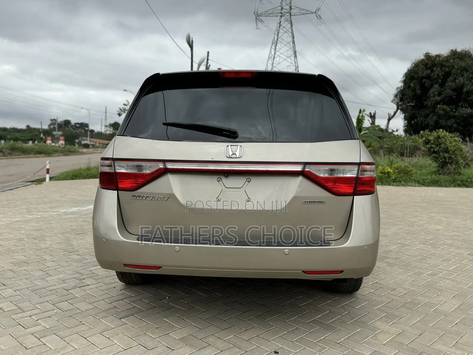 Honda Odyssey Touring 2012 Brown