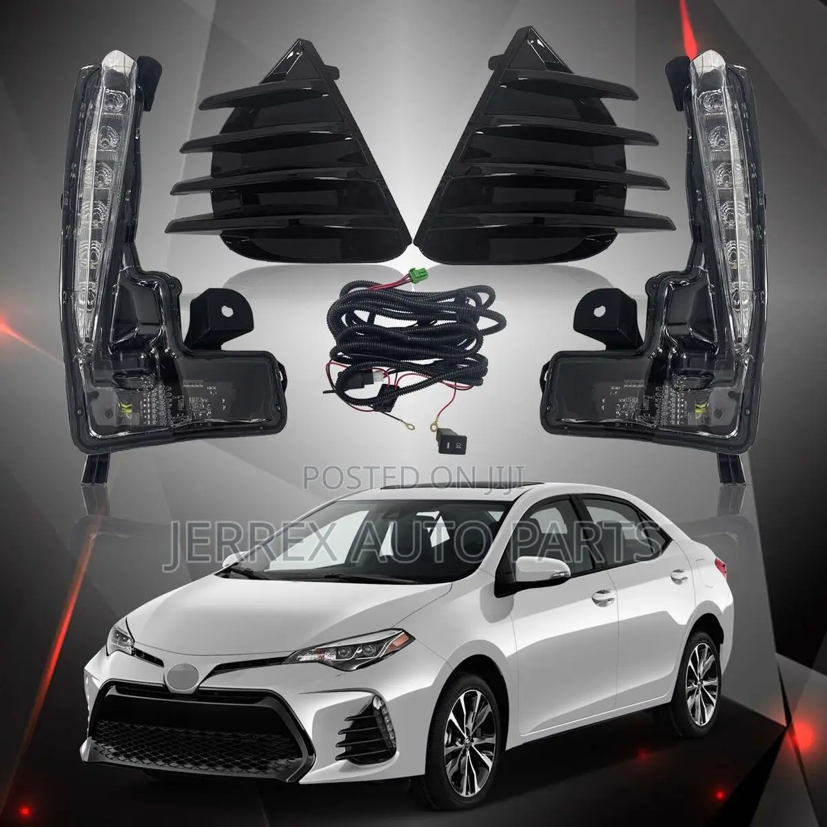 Toyota Corolla 2017-2019 Foglight LED Complete