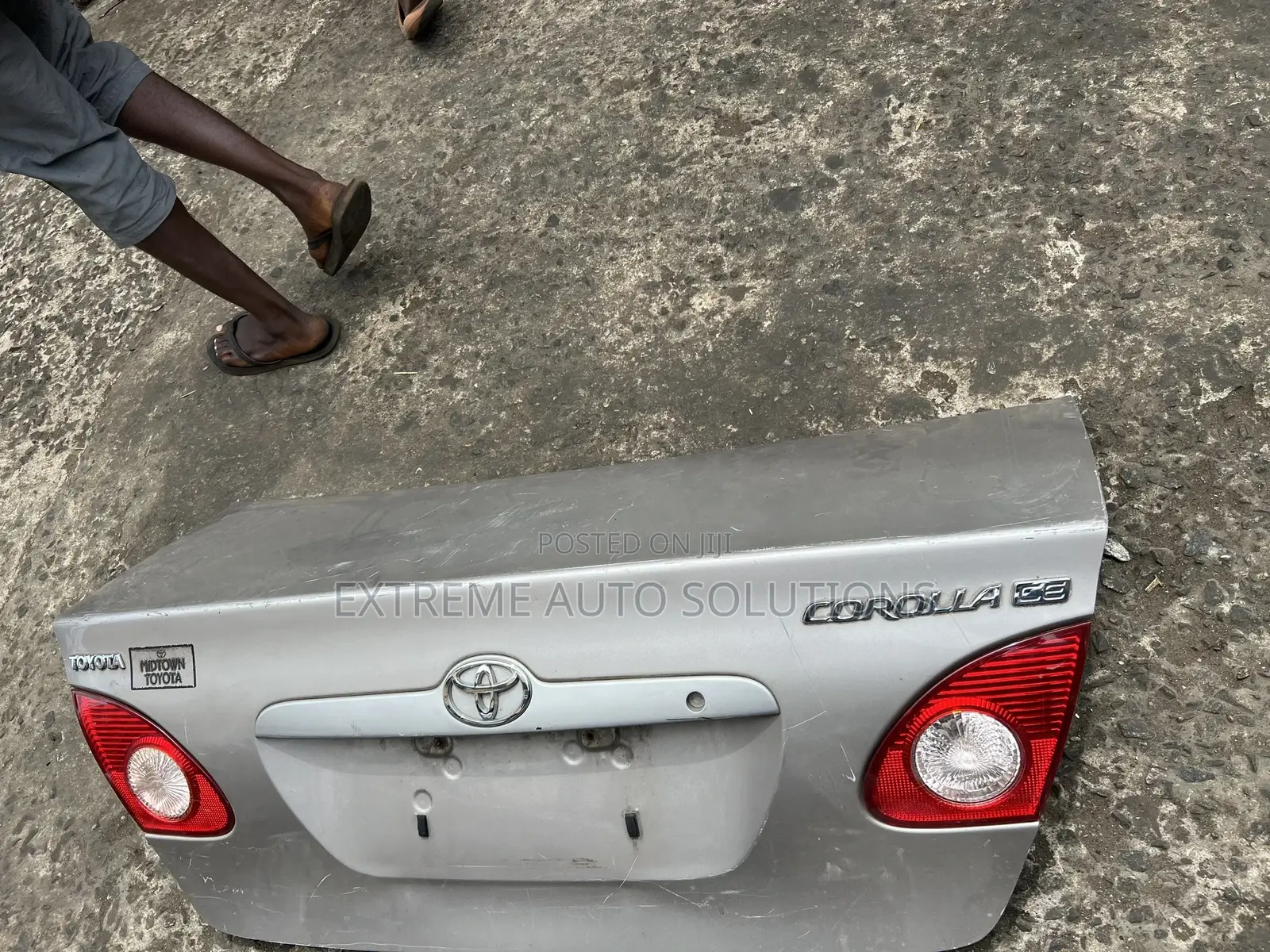 Toyota Corolla 2007 Boot