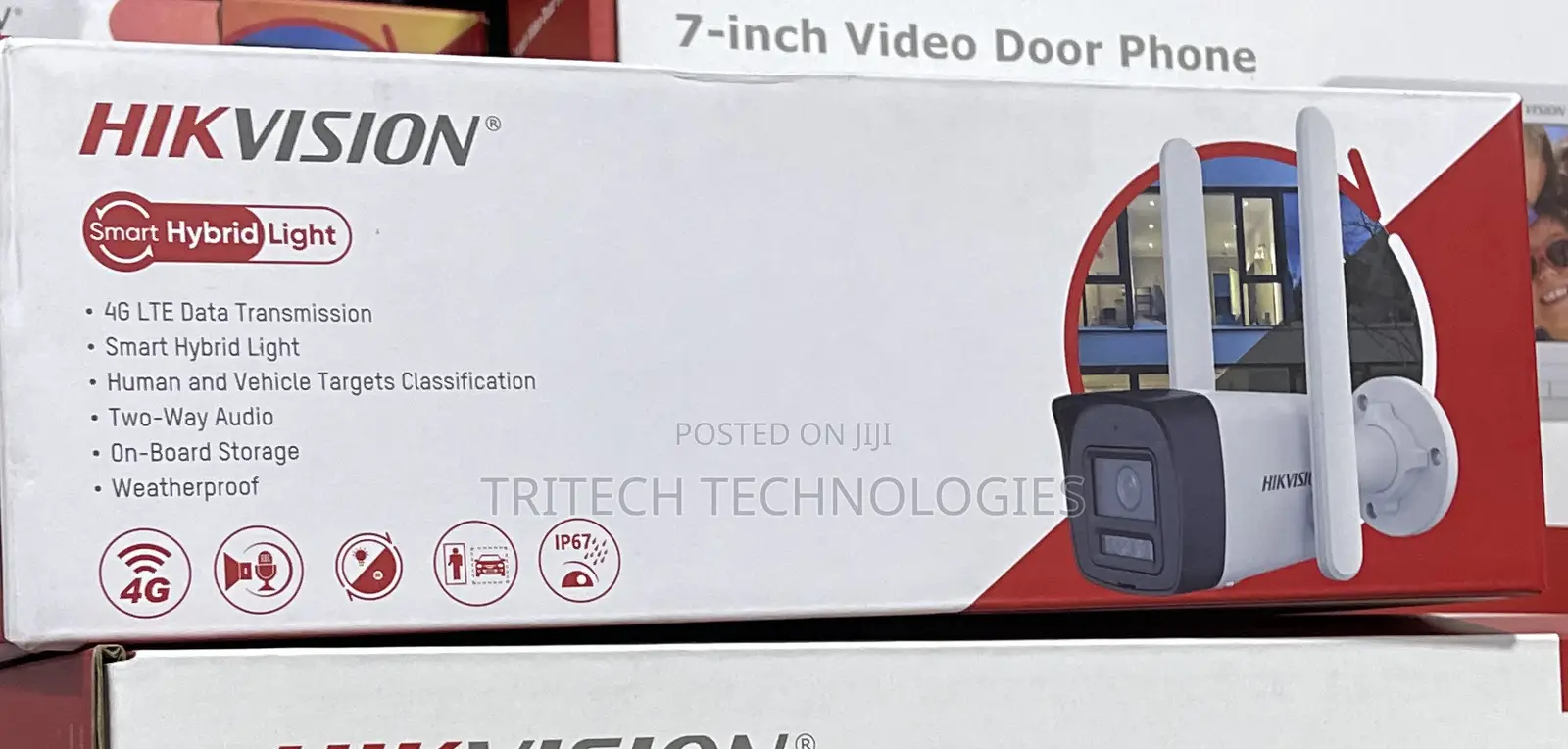 Hikvision Ip 4g Sim 4mp Smart Hybrid Full Color 2way Audio