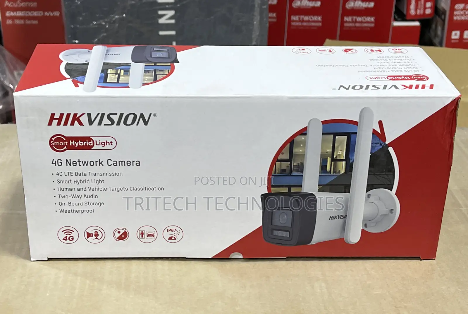 Hikvision Ip 4g Sim 4mp Smart Hybrid Full Color 2way Audio