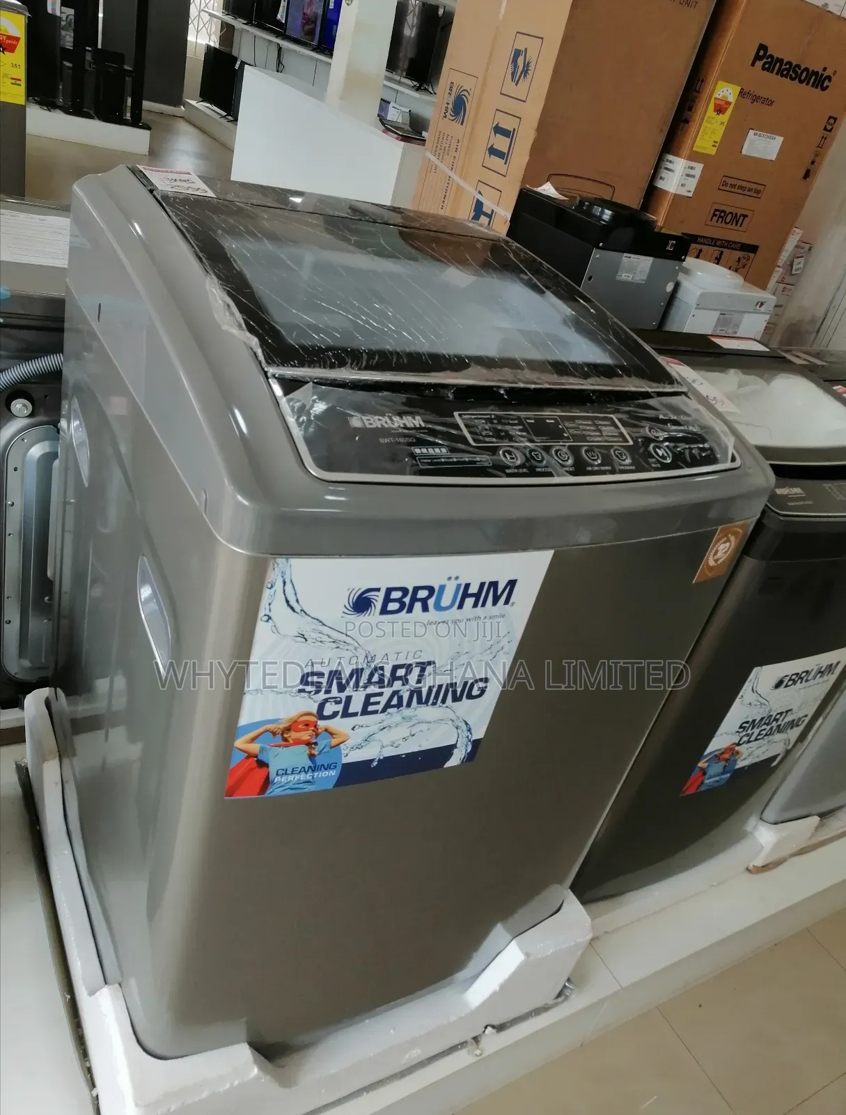 Bruhm 16kg Fully Automatic Top Load Washing Machine-laundry