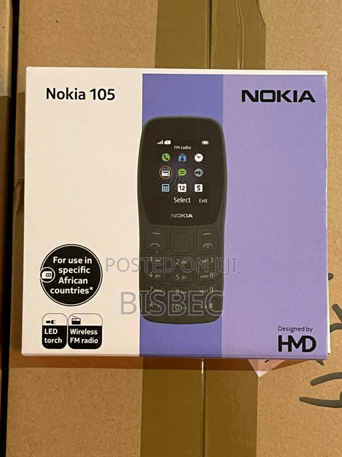 New Nokia 105 Black