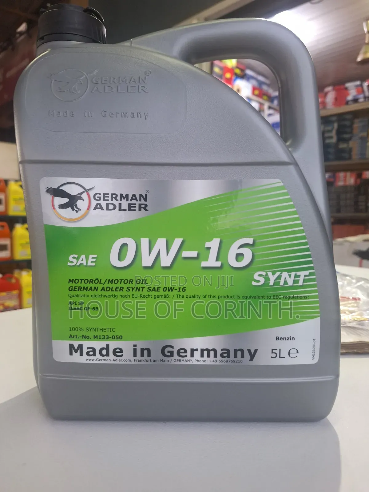 0W16 German Adler Synthetin Engine Oil