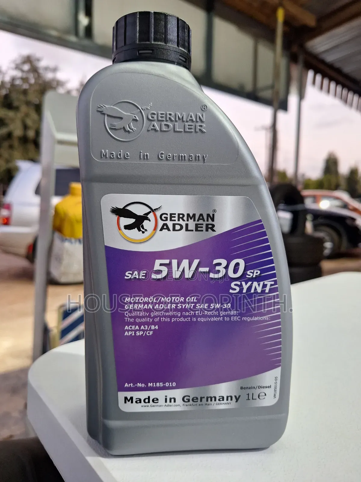 5w30 German Adler Synthetic Engine Oil 5l