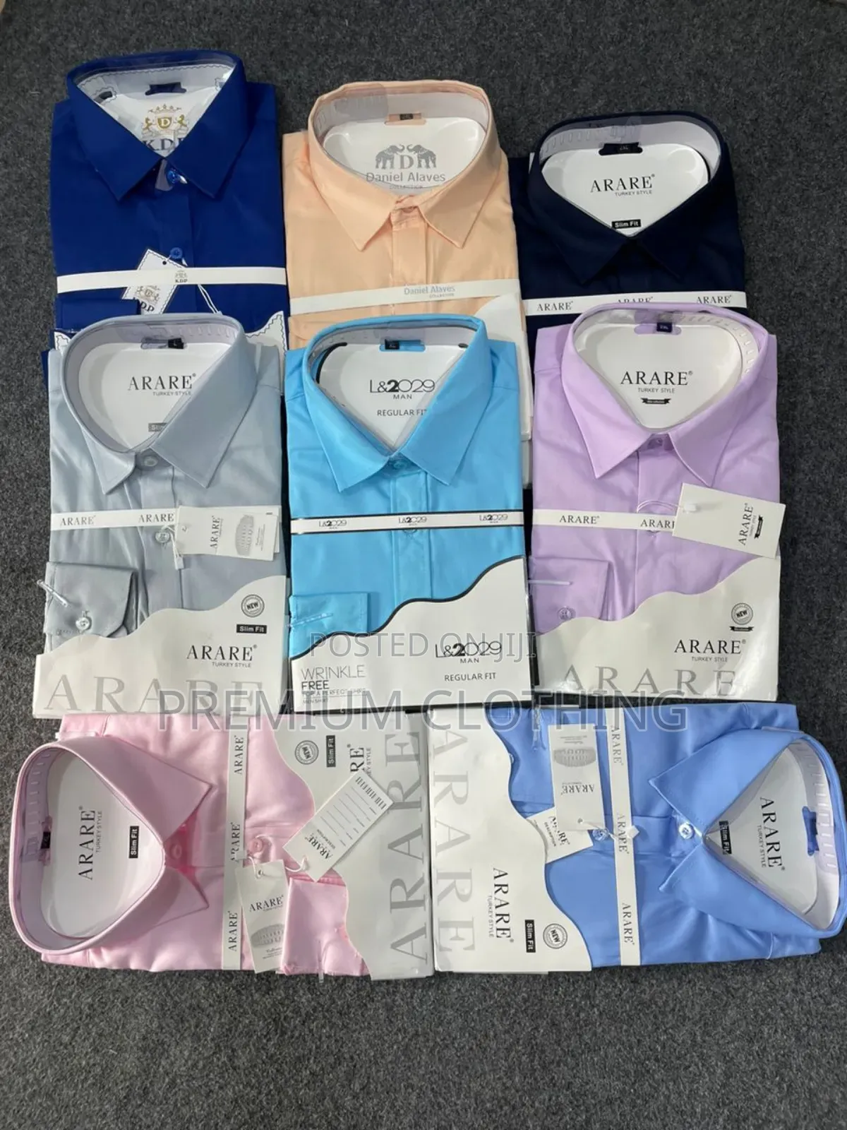 Brand New Plain Office Shirts for Men