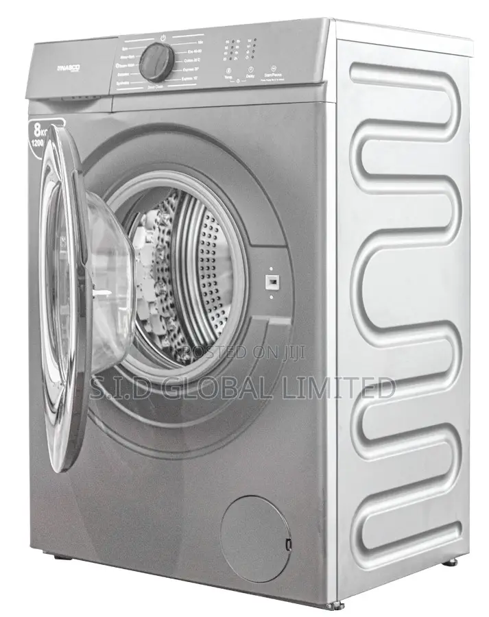 Adjustable Feet NASCO-8KG-FRONT-LOAD-WASHING-MACHINE