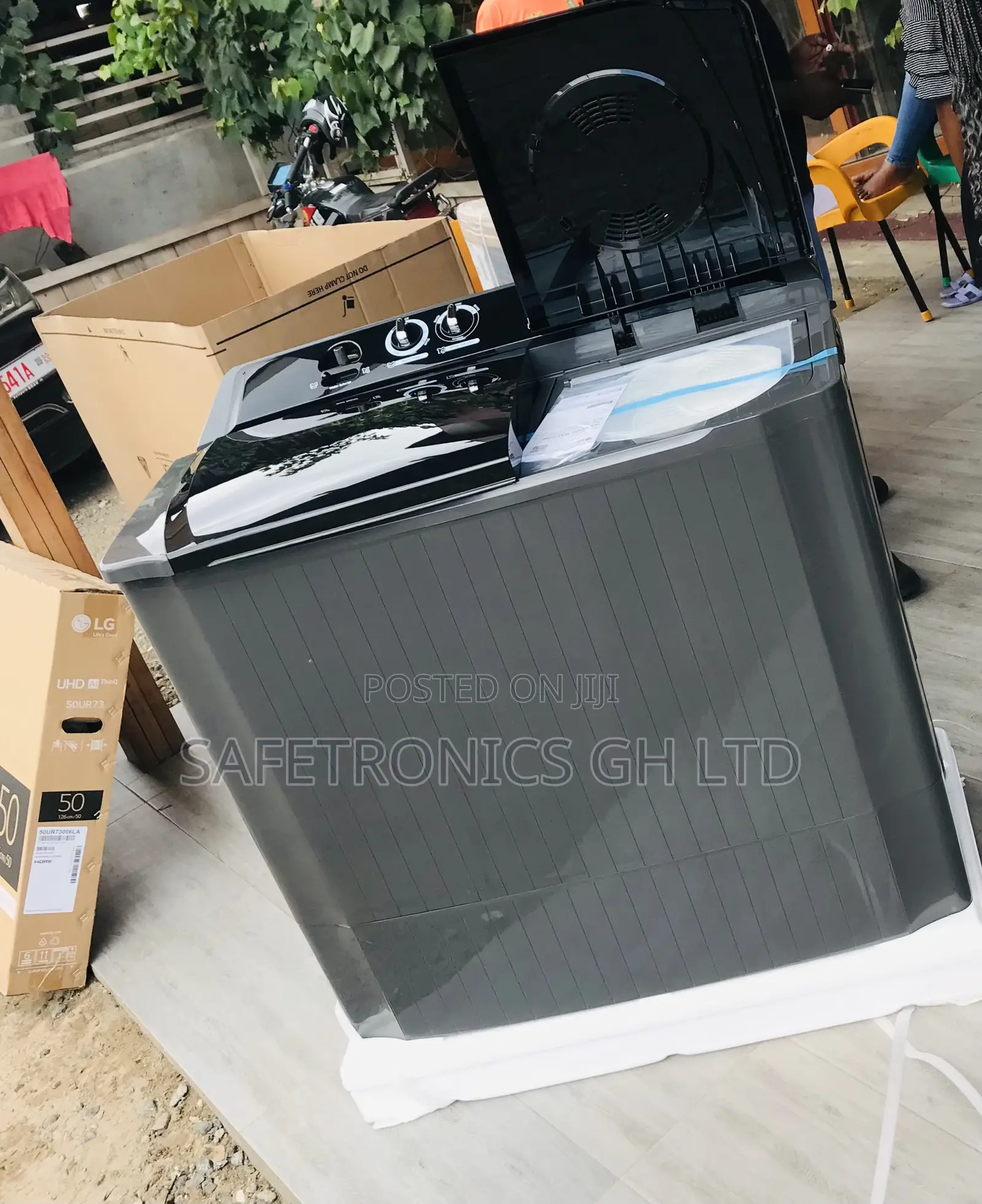 Roller Jet, LG 18kg Topload P1861RWNT Washingmachine