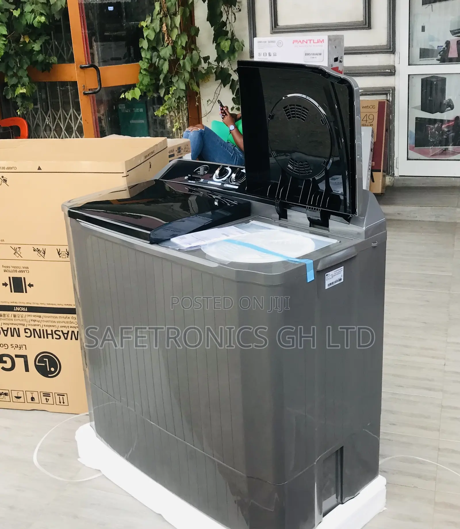 Twintub 18kg Topload LG P1861RWNT Roller Jet, Washer