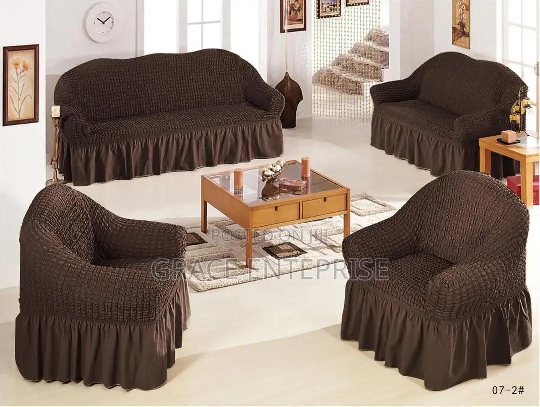 Affordable Skirt Sofa Covers in Diff Colors and Sizes