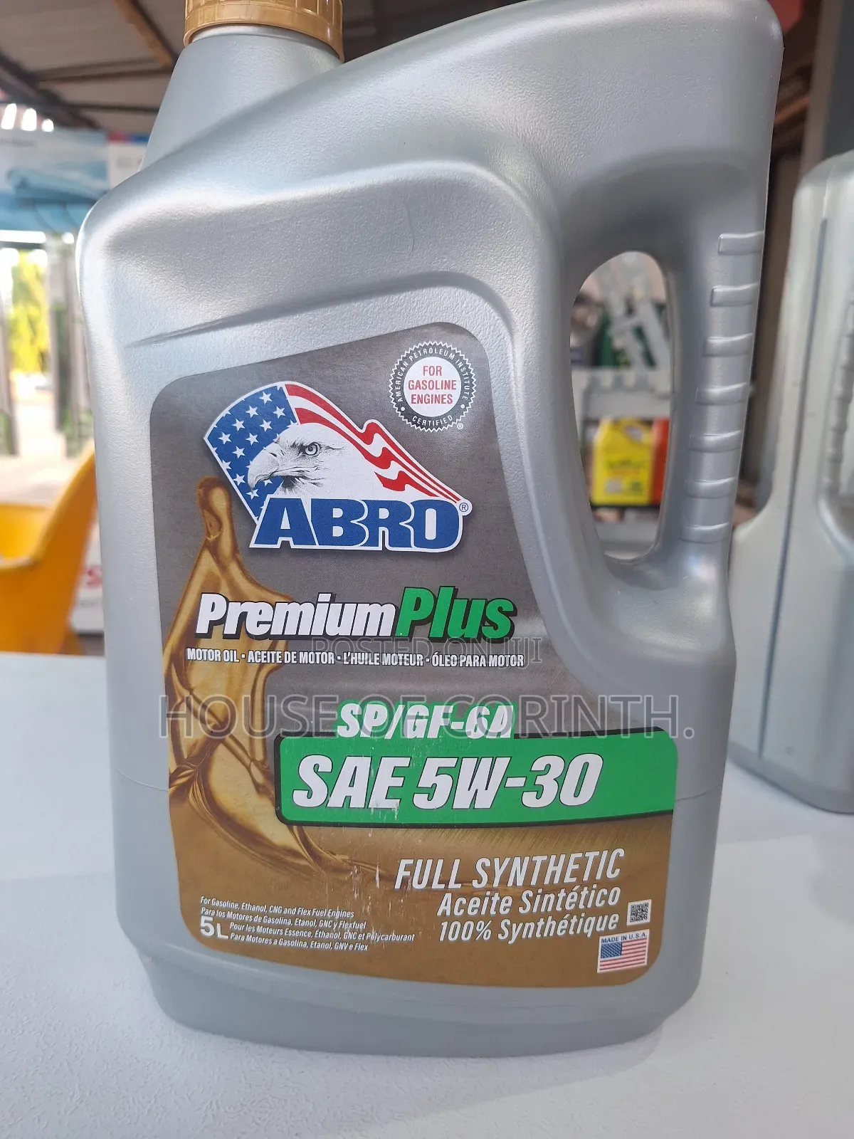 5W30. Synthetic Engine Oil ABRO-USA. 5L