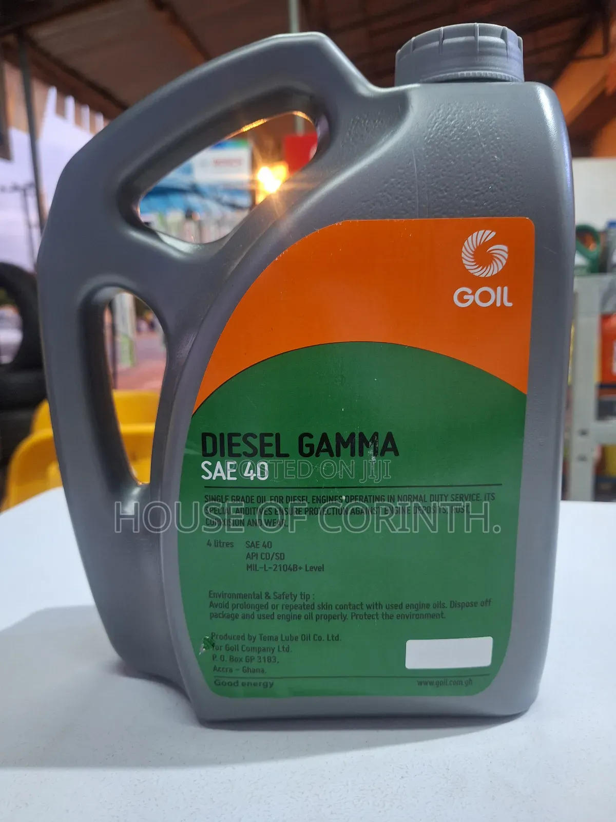 Goil Engine Oil Gamma Sae40 for Diesel Engine 4l