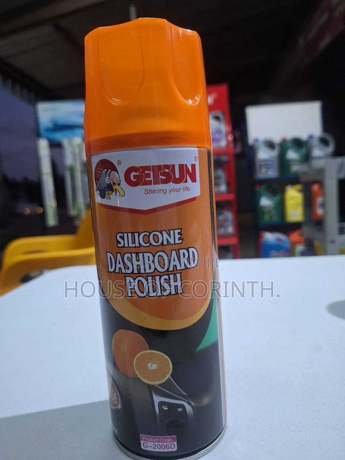 Dashboard Spray Polish With Silicone. Getsun