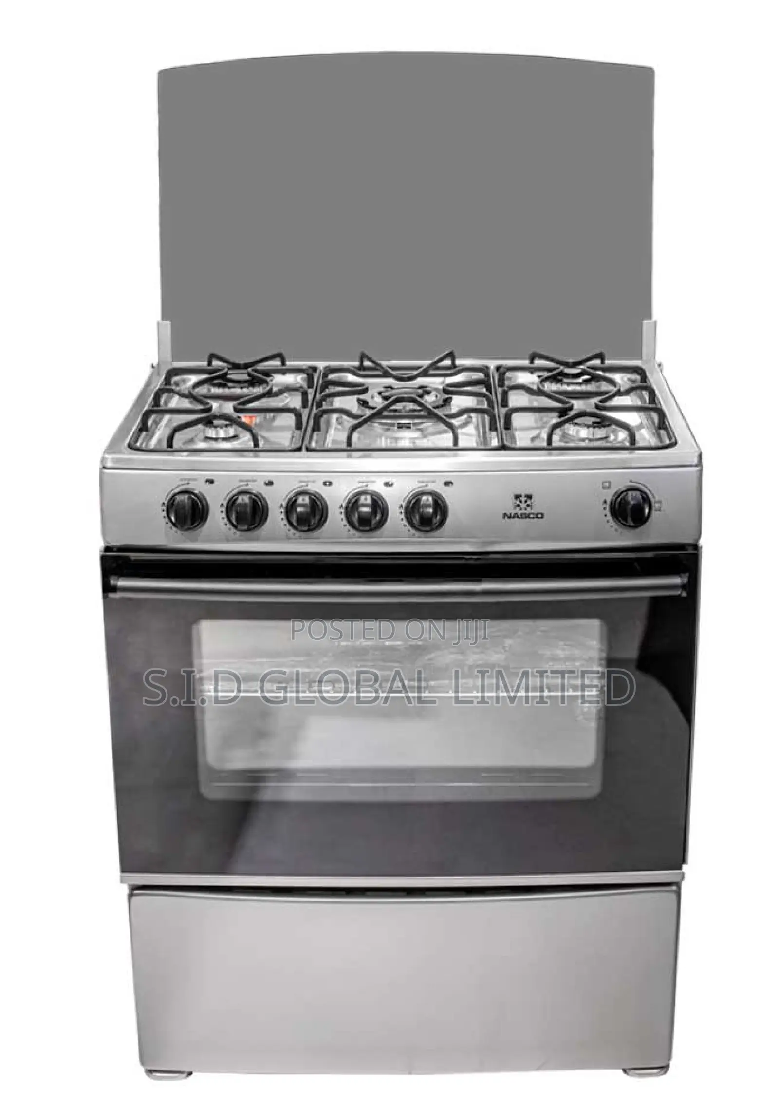 Grace Your Kitchen With NASCO-5-BURNER-GAS-COOKER-WITH-OVEN
