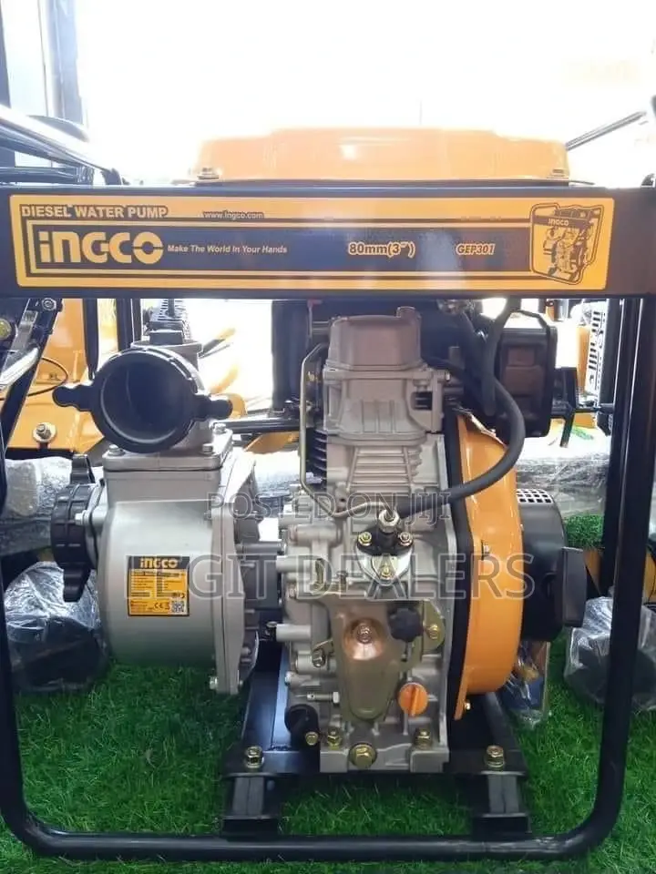 Ingco 5.5hp Diesel Water Pump 3”