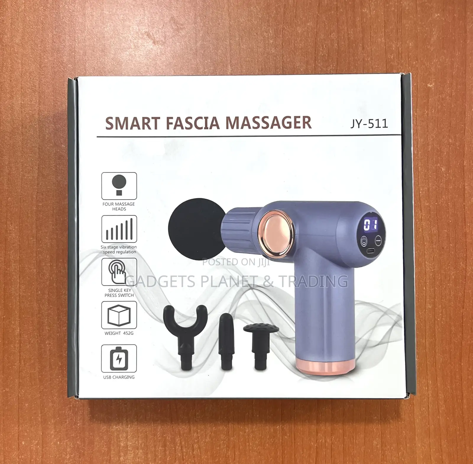 Smart Fascia Deep Muscle Relaxation Massage Gun | JY-511