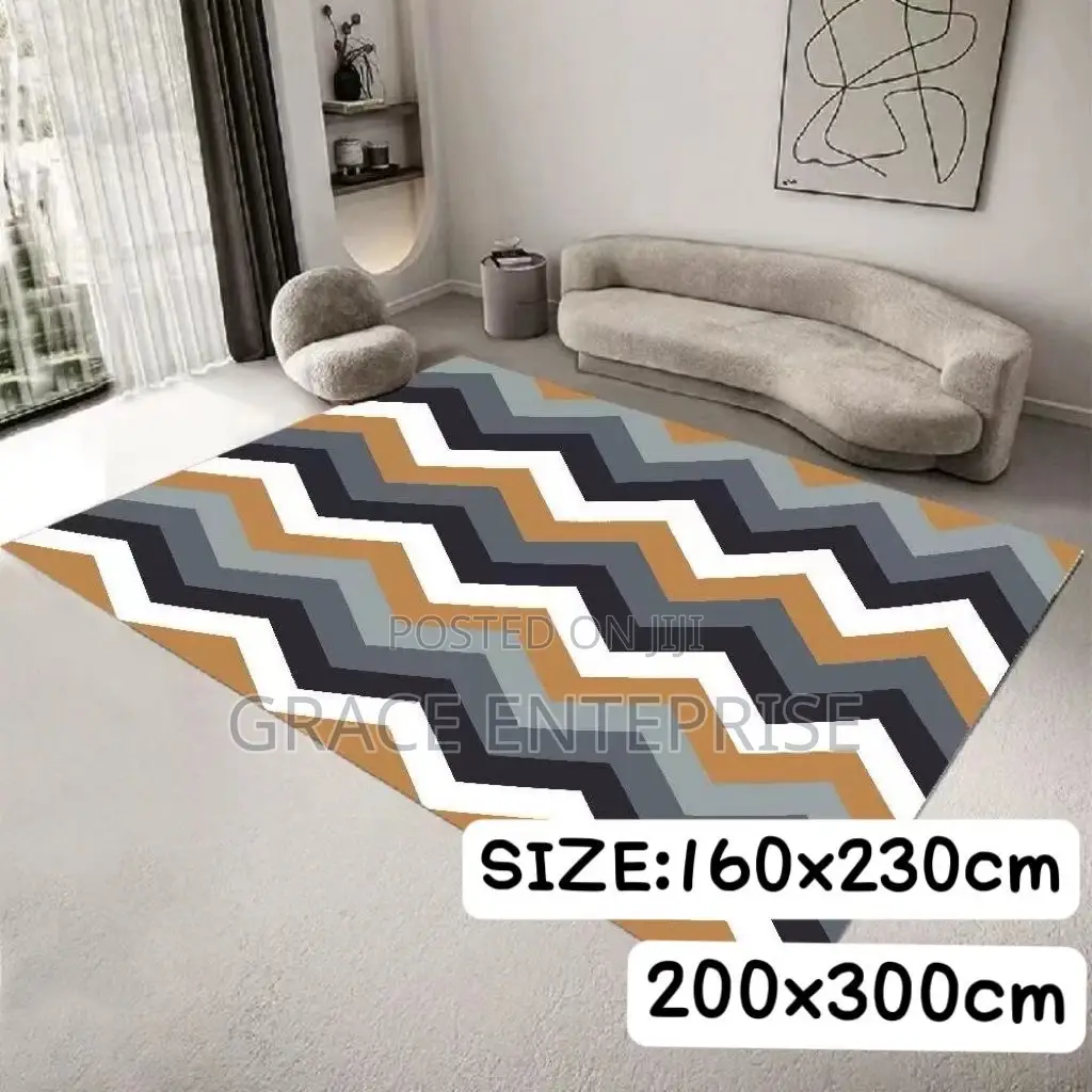 Authentic Quality Living Room Luxury 3D Carpet