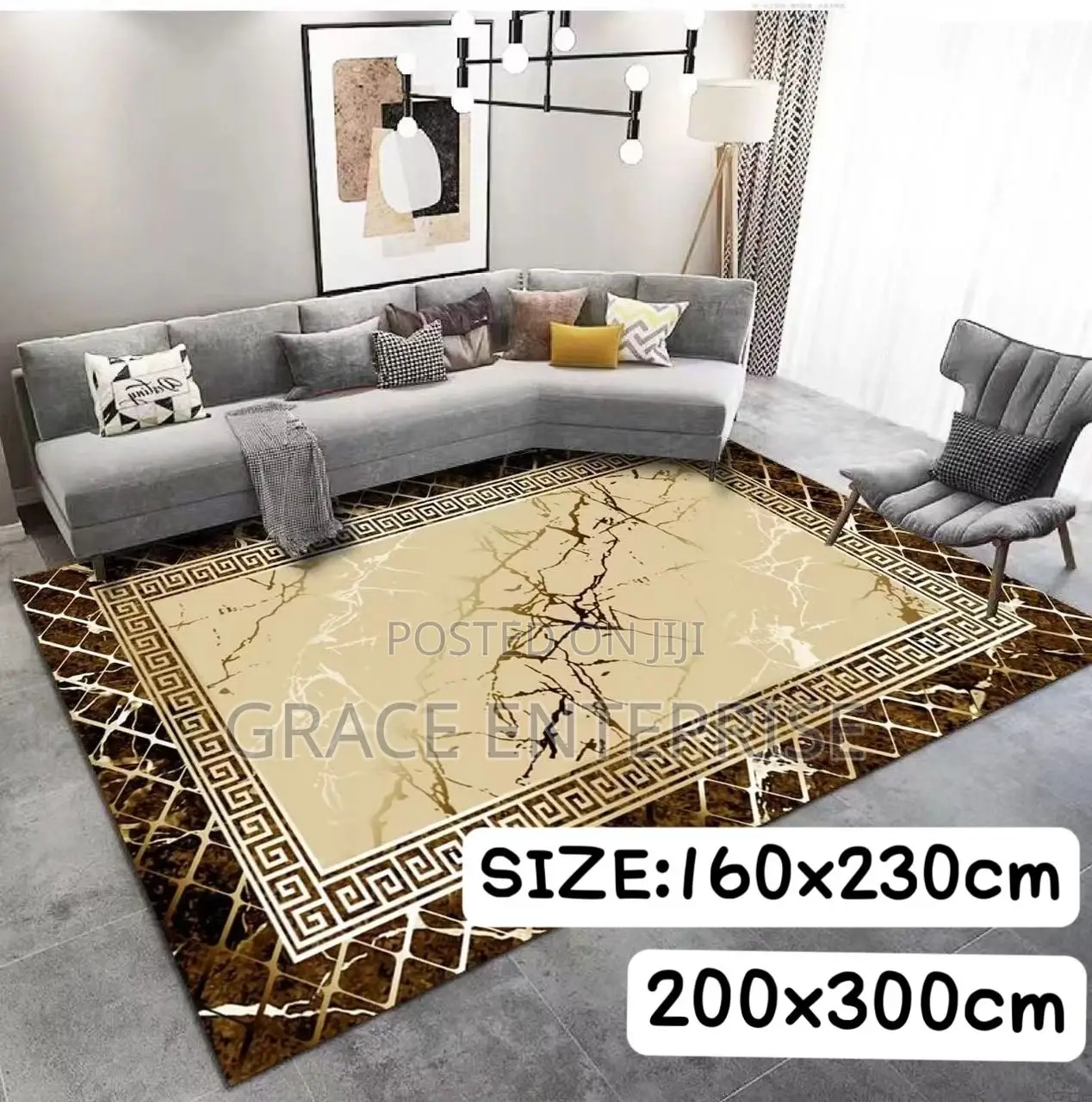 Ultra Modern 3D Designer Carpet
