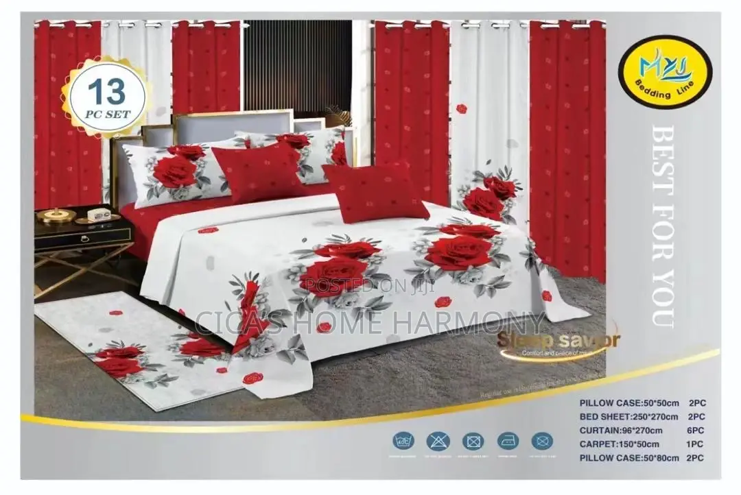 Luxury 13 Pieces Bedding Set