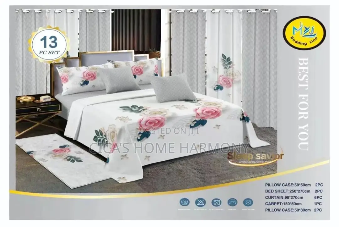 Luxury 13 Pieces Bedding Set