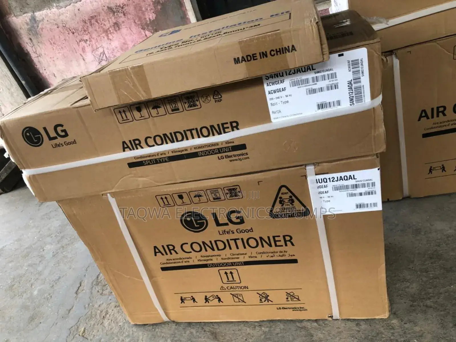 No Inverter LG R410A 1.5hp Air Conditioner