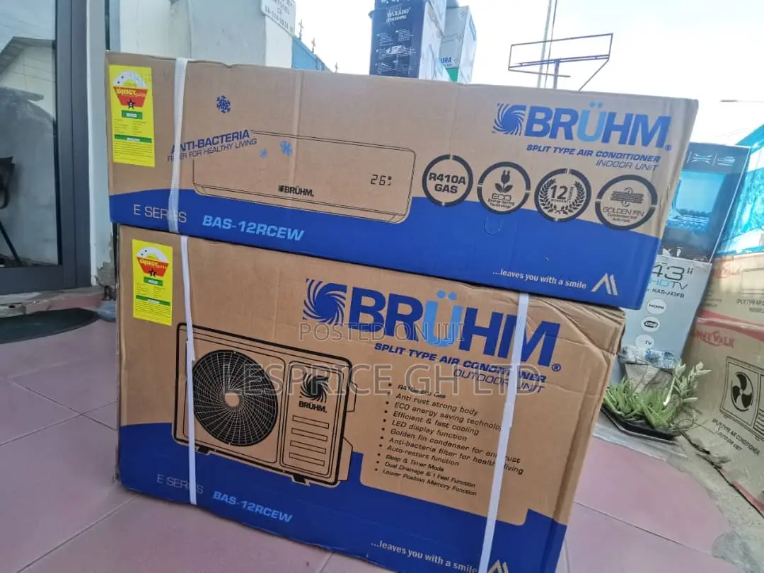 Bruhm 1.5hp 2 Stars Air Conditioner