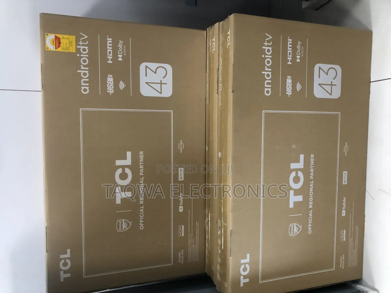 Genuine Android Tv TCL 43smart