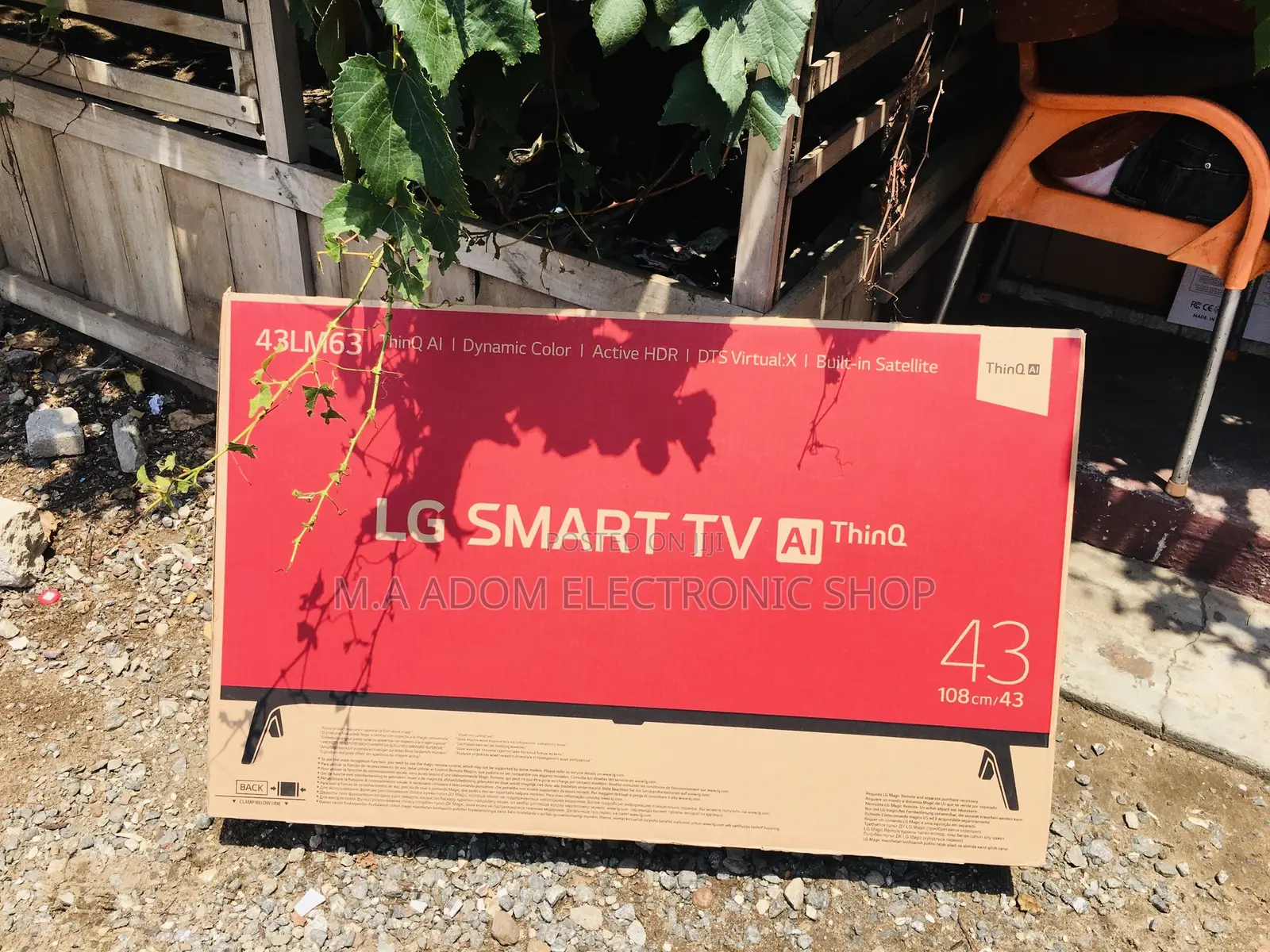 Lg 43”Smart FHD Led Tv