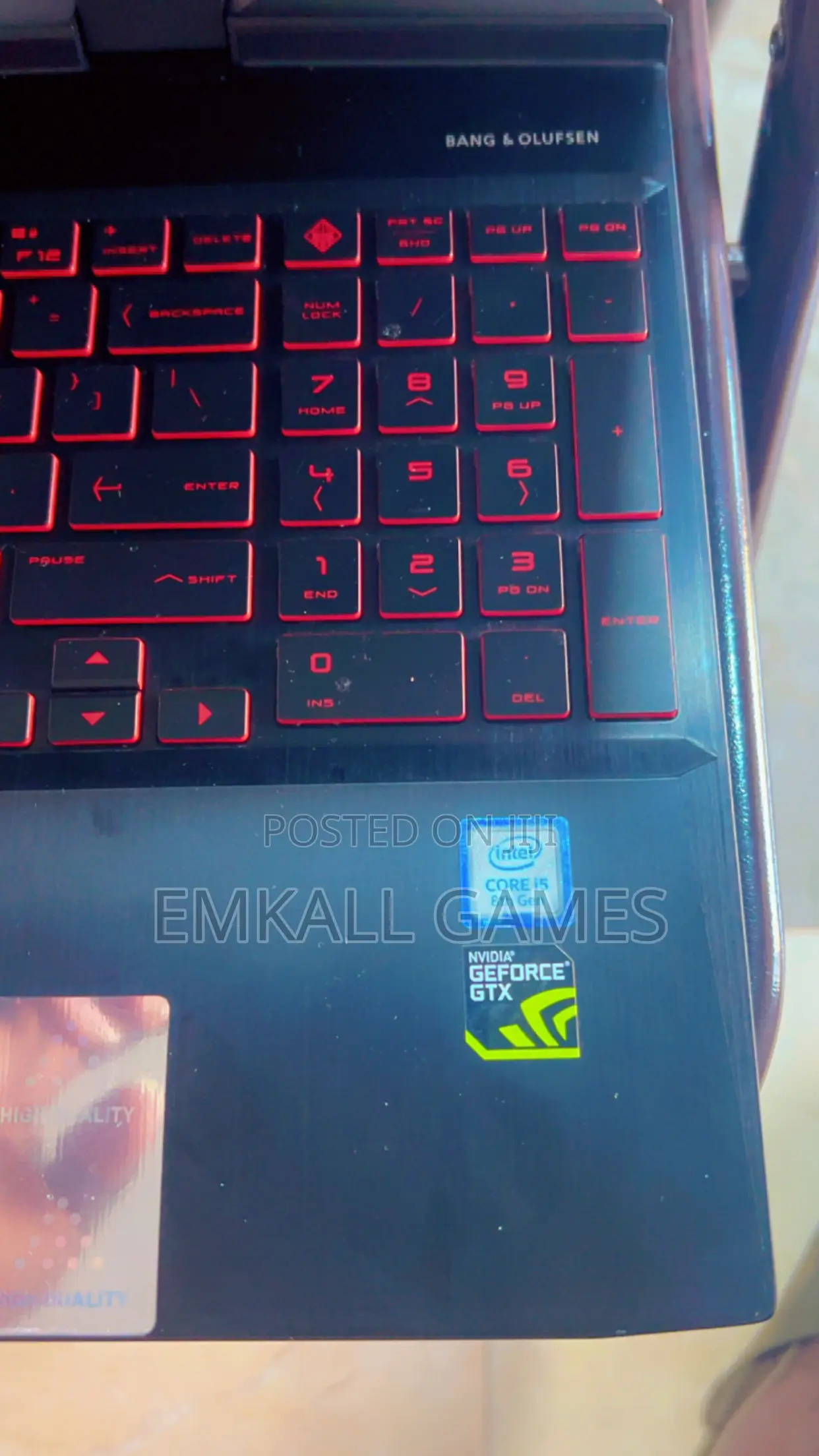 Laptop HP Omen 17 8GB Intel Core I5 SSD 1T
