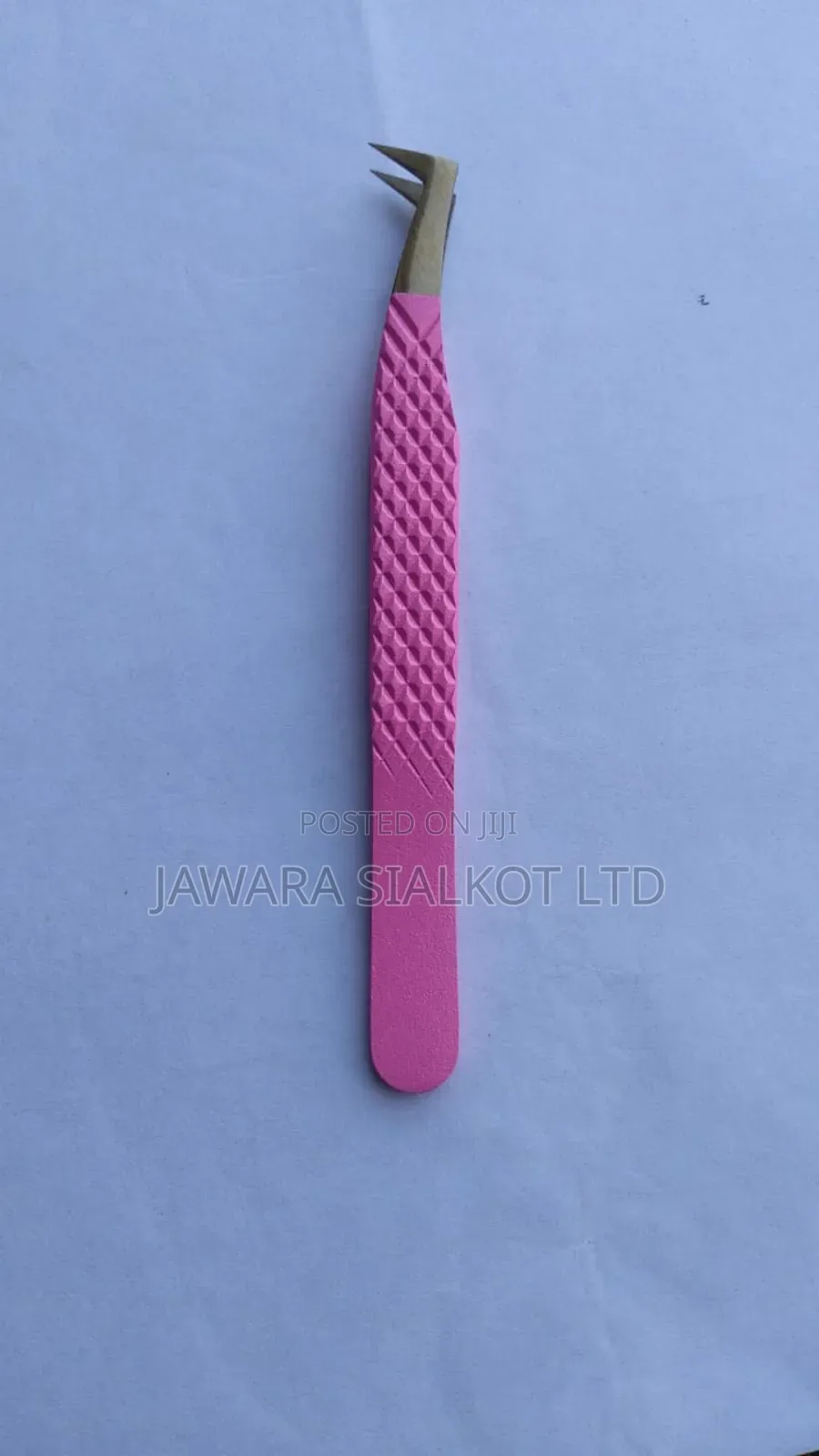 Eyelash Extension Tweezer With Fiber Tip Stainless Steel