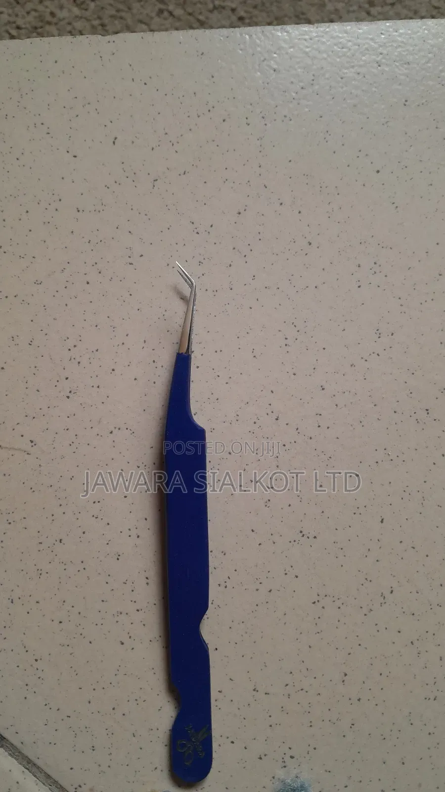 Eyelash Extension Tweezer With Fiber Tip Stainless Steel