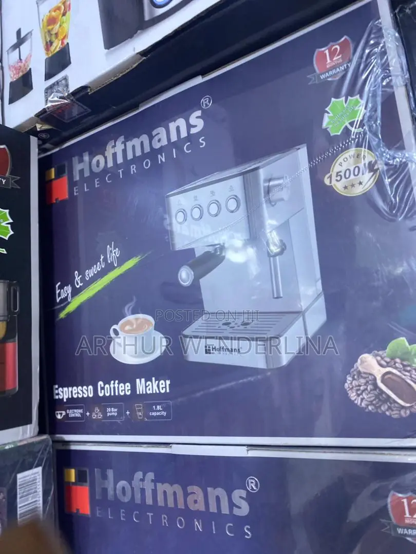 Hoffman Espresso Coffee Maker 
(1500wat)