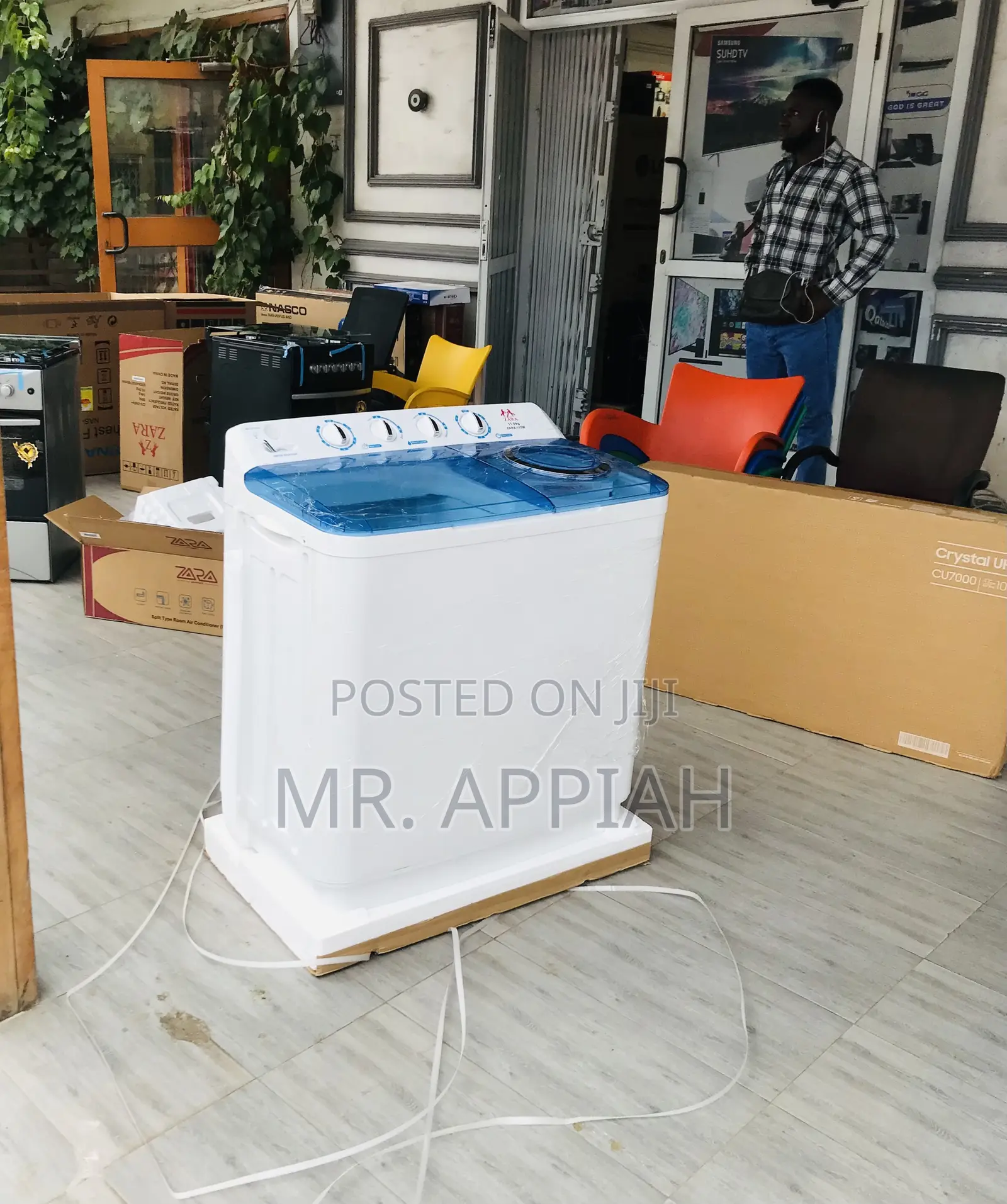 New Advance Zara 11kg Top Load Electric Washing Machine.