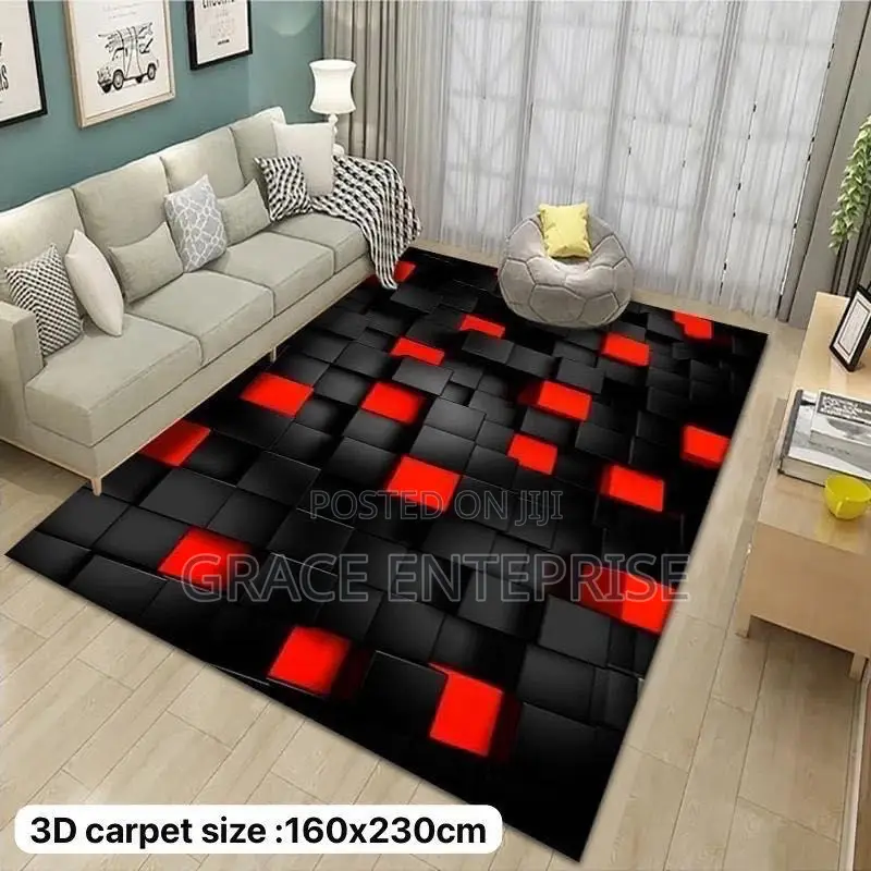 Create a Peaceful Living Room With Our Designer 3D Carpet