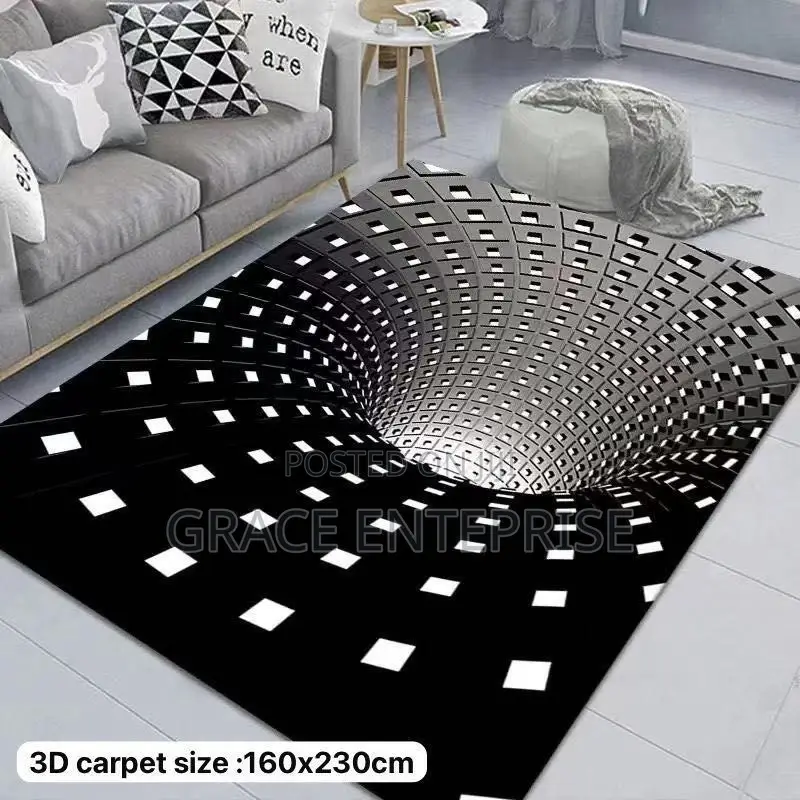 Home of Quality 3D Carpet for Good Looks in Rooms