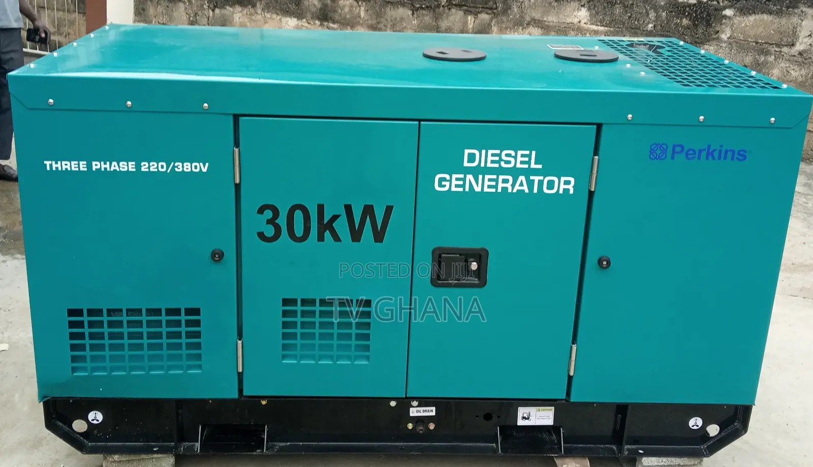 Service Support 30kva Generator Perkins Diesel Generator New