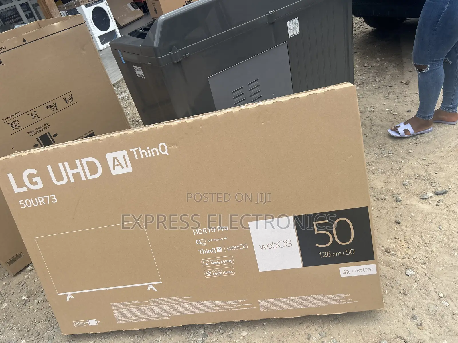 Ultra Modern Slim UHD Smart Lg 50”UR73