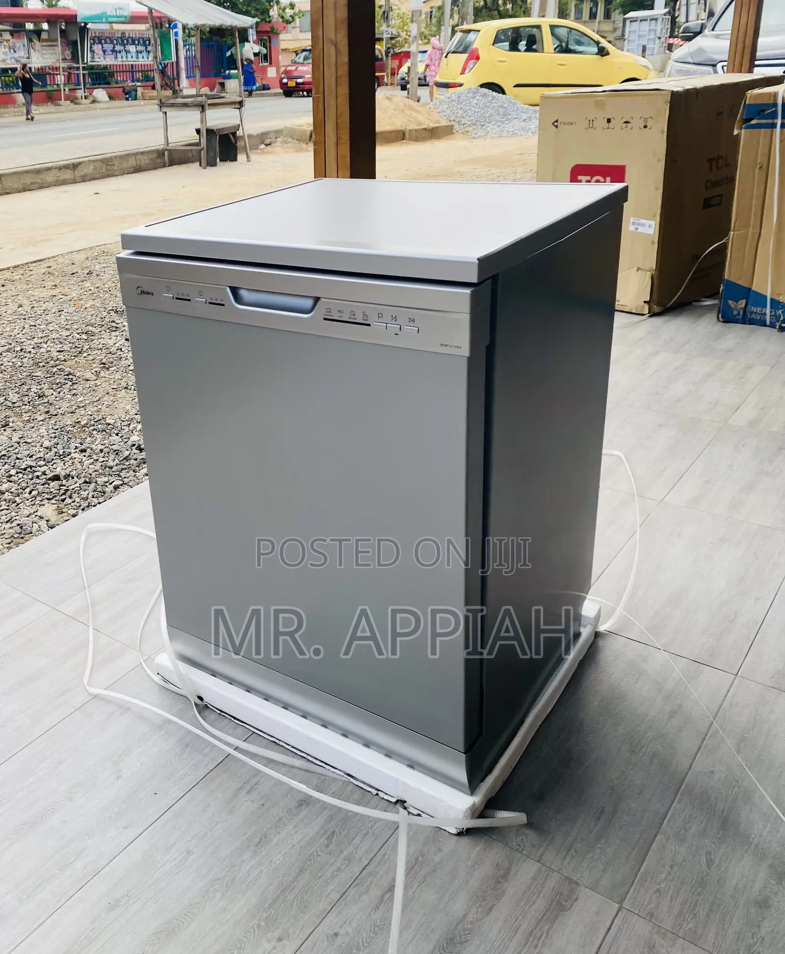 Check Out Midea Electric Dishwasher(Silver) 