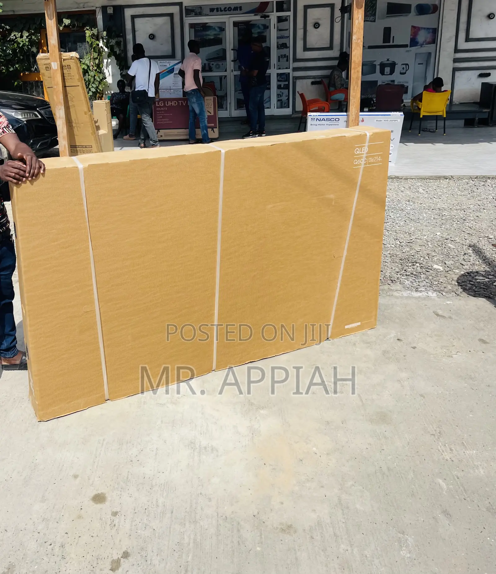 Unique in Box Samsung 85q60b 85” Qled Smart Electric Tv