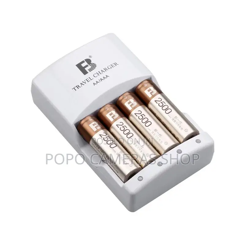 Original FB AA Rechargeable Batteries With Charger