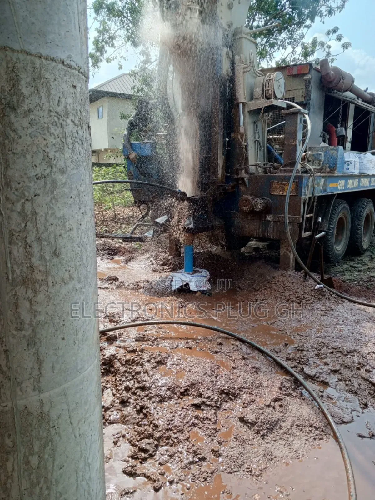 Borehole Drilling, Pump and Watertank Installation