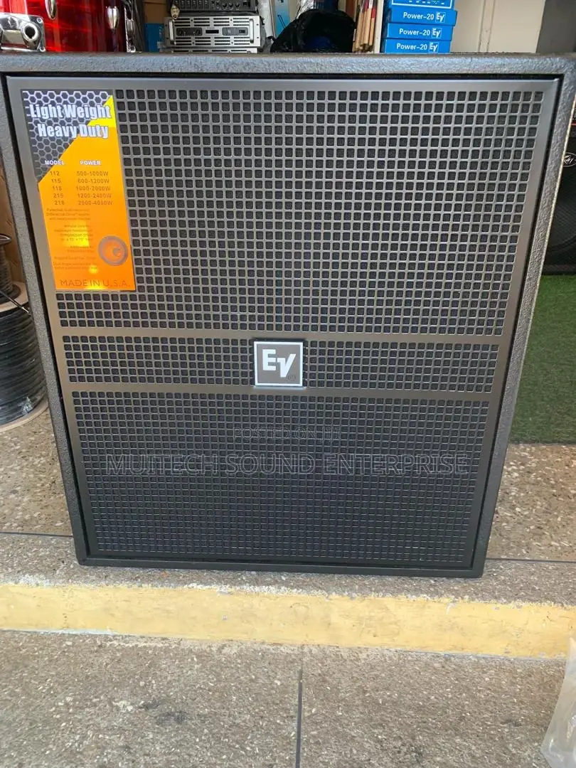 Ev Base Speaker (Pair)