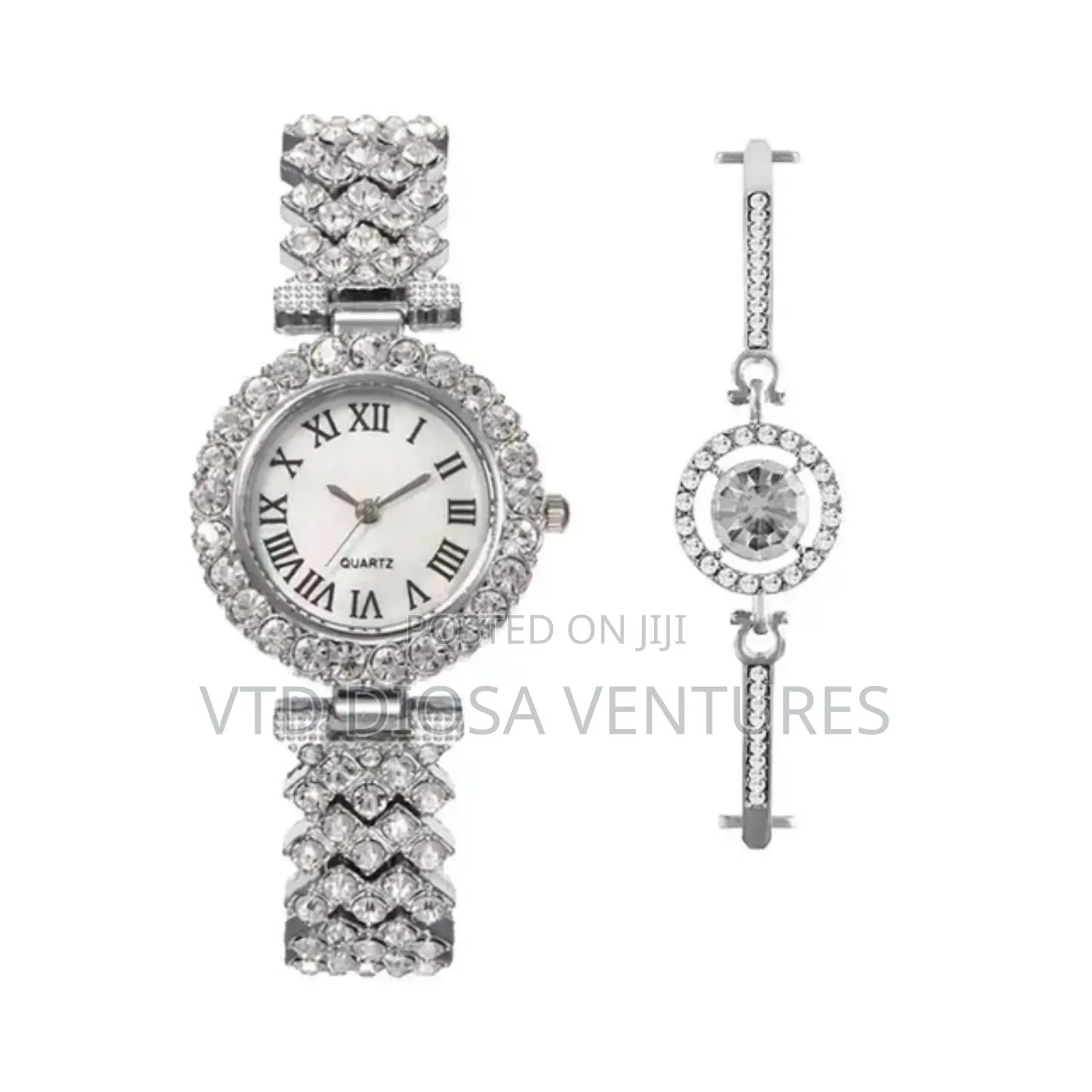 Ladies Luxury Watch Bracelet Set